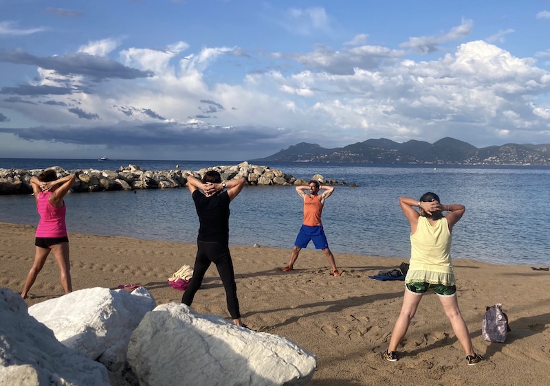 Coaching sportif sur la plage de Cannes — 57 Ways Brice Seurin