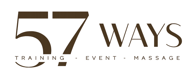 57 Ways — Training · Event · Massage