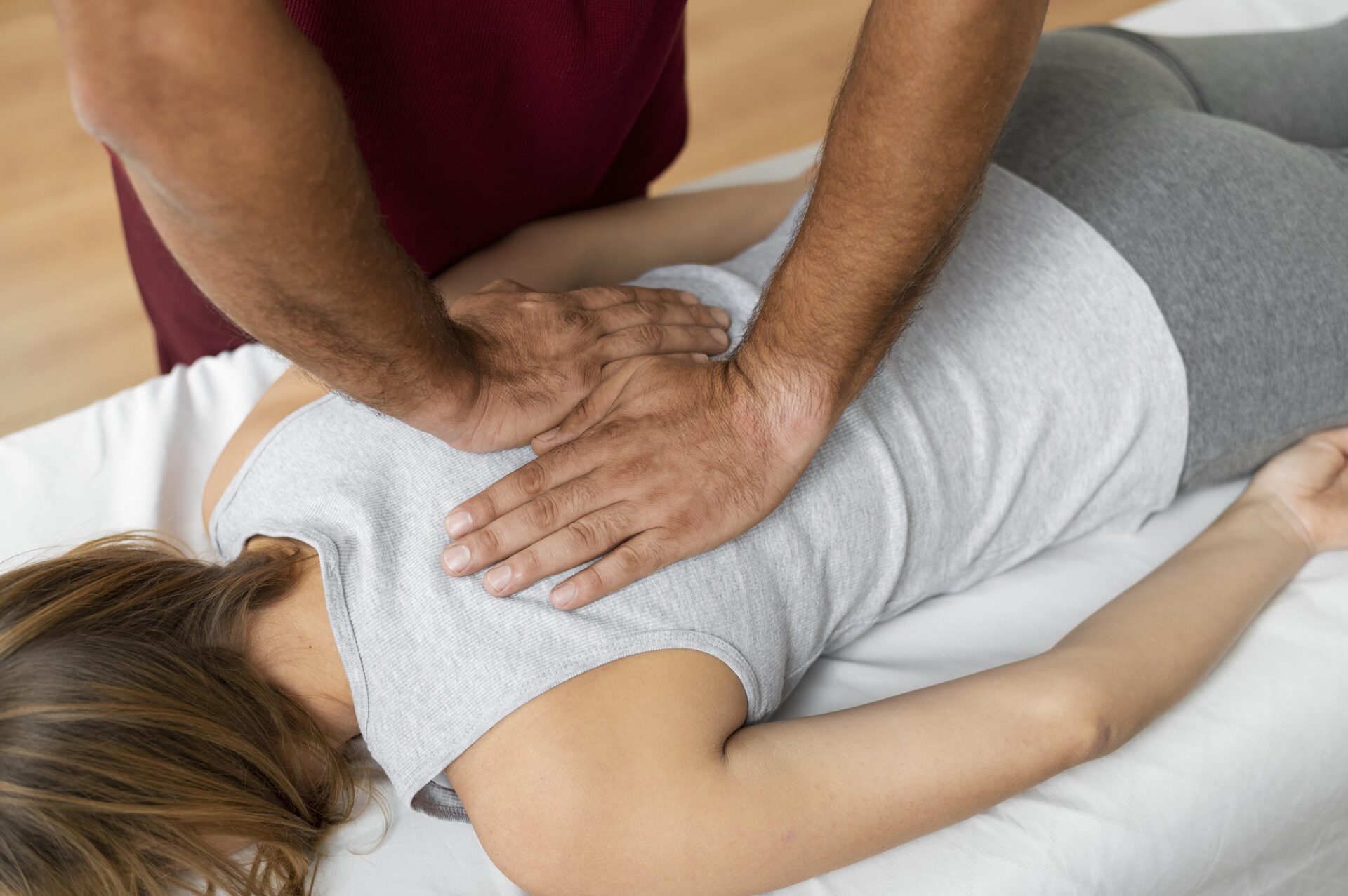 Massage japonais AMMA allongé — détente et bien-être
